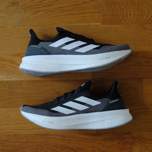 adidas Other - Adidas Ultraboost Light Boost Men's Running Shoes Black White Athletic Sneakers